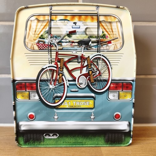 VW Camper Van Waitrose Biscuit Tin Empty (It Was The Kids) - Picture 2 of 6