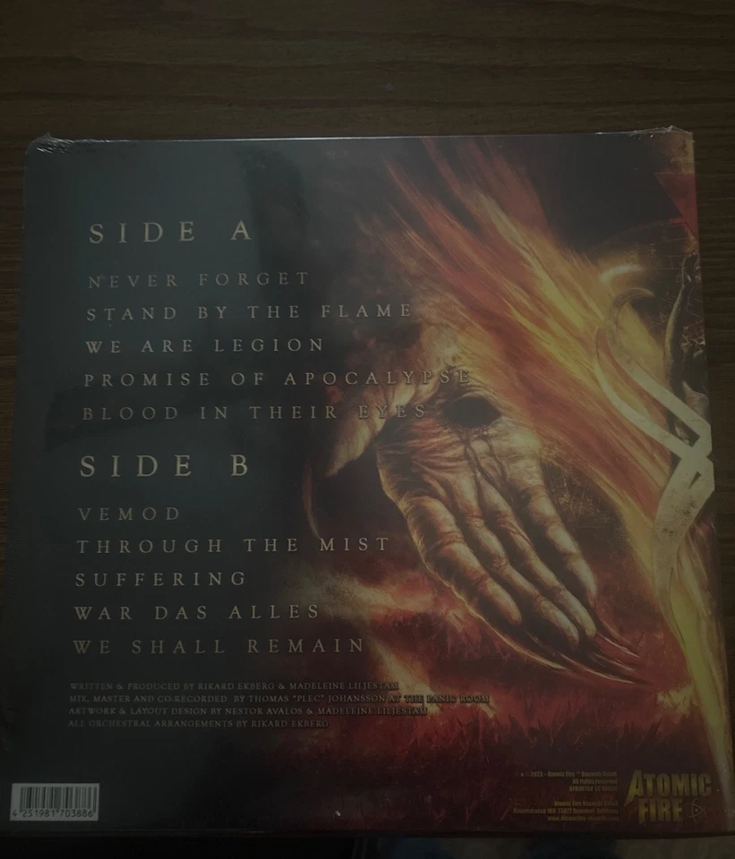 Eleine We Shall Remain  Coloured Vinyl (Limited Edition) Atomic Fire Records  - Image 3 of 3