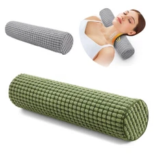 Sleeping Neck Pillow Memory Foam Plush Memory Foam Pillow for Neck Pain Relief
