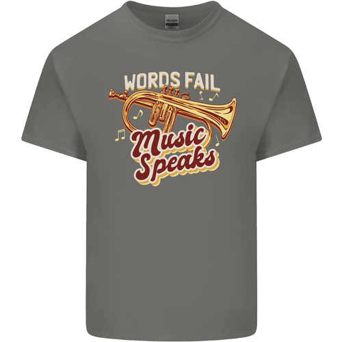 Fliscorno Música Hablando Donde Palabras Fail Niños Camiseta de Niño Niña - Imagen 7 de 72