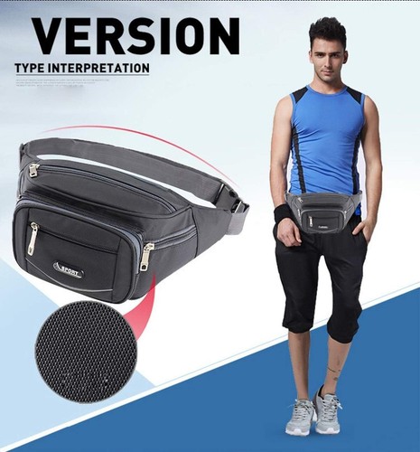 Riñoneras para Hombre O Mujer- Cangurera Riñonera Casual para viajes, deportes - Imagen 6 de 9