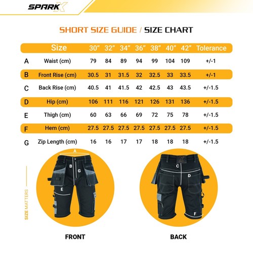 Men's Tactical Shorts Lightweight Multi-Pockets Workwear Durable Cargo Shorts - Picture 2 of 19