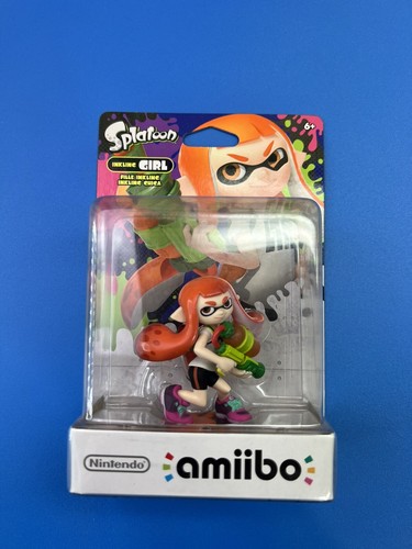 Nintendo Amiibo - Splatoon Inkling Girl - Orange - Neu Originalverpackt - Bild 1 von 2