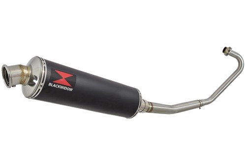 CBF 125 CBF125 2008-2018 Full Exhaust System Round Silencer End Can BN40R - Picture 3 of 5