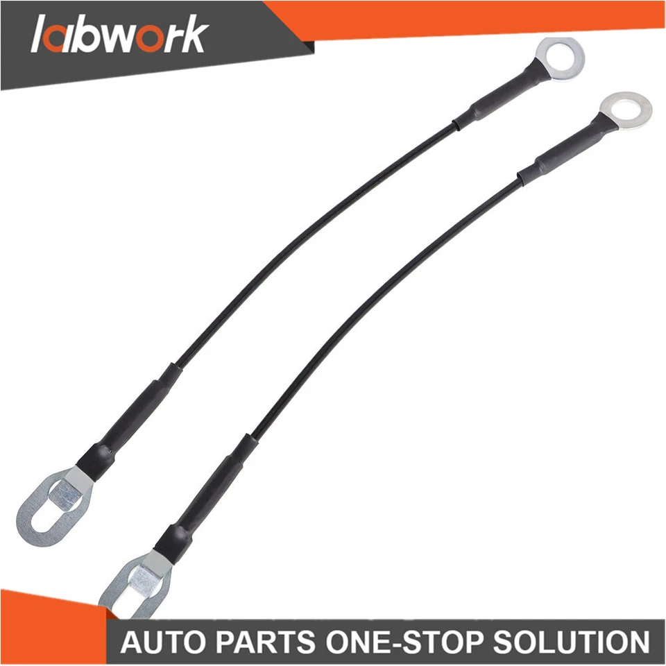 Labwork Rear Tailgate Cables Straps For Chevy GMC C/K 1500 2500 3500 1988-2002 - Image 2 of 4