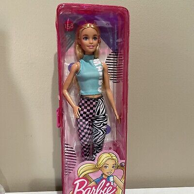 Barbie Fashionistas Doll #158 Blonde Hair Malibu Sweater Leggings for sale online