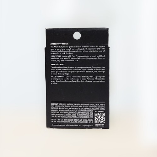 ELF MATTE PUTTY PRIMER Universal Sheer w Kaolin Clay & White Charcoal 0.74 oz - Picture 24 of 24