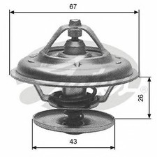 NEW GATES COOLANT THERMOSTAT OE QUALITY REPLACEMENT TH13380G1