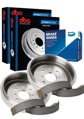 DBA 2x Brake DRUMS & BENDIX BRAKE SHOES COLORADO RC 2.4L only | eBay ...