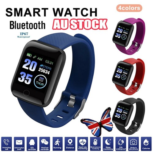 Smart Watch Band Sport Activity Fitness Tracker For Kids Fit bit Android iOS CW - Picture 2 of 14