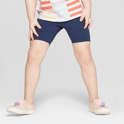 Girls navy cycling shorts Clearance