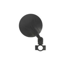 specchio retrovisore enduro tondo corto Far Flexi nero