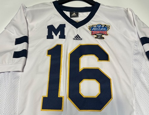 Adidas Michigan Wolverines #16 Sugar Bowl Trikot Gr. XL Herren Schriftzug aufgenäht - Bild 6 von 7