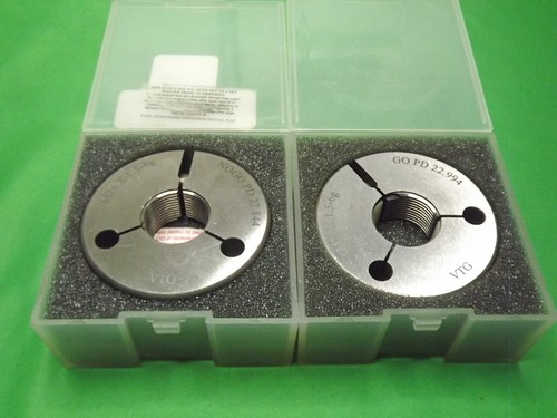 Vermont Gage (362150030) Thread Ring Set M24.0-1.50; 6G; Go 22.994 /NoGo 22.844 - Bild 3 von 17