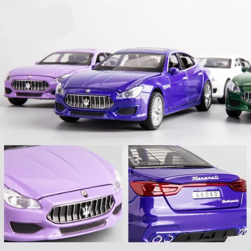 1:32 Maserati Quattroporte Diecast Car Model Sound Light Kids Birthday Toy Gift - Picture 6 of 15