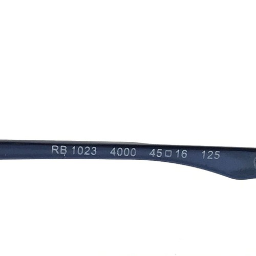Ray-Ban RB1023 4000 Kids Eyeglasses Frames Blue Rectangular Full Rim 45-16-125 - Picture 9 of 10
