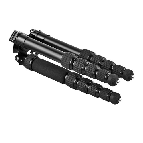JUSINO Traveller leichtes Reisestativ mit Monopod-Funktion Schwarz TK-225S - Bild 13 von 15