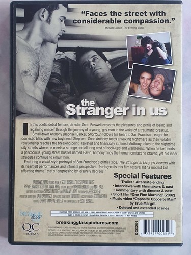 THE STRANGER IN US - Raphael Barker, Adam Perez Scott Cox - - DVD - 第 2/2 張圖片