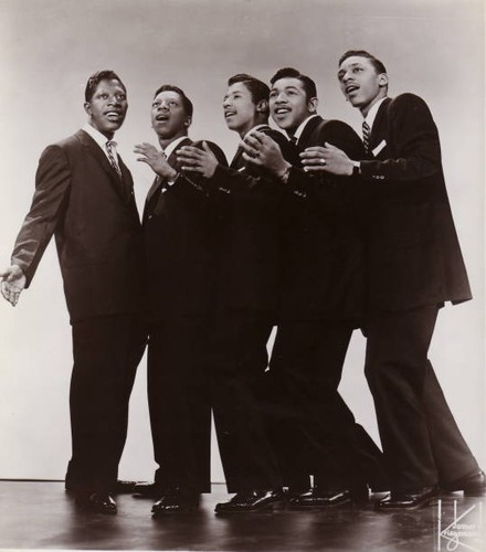 Cadillacs Posed Studio Old Music Photo