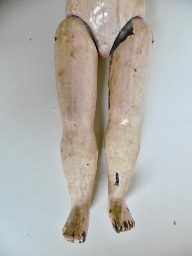 POUPÉE ANCIENNE RARE TÊTE SFBJ 1ère ÉPOQUE MARQUÉE "XX SFBJ DÉPOSÉ 7" - 56 cm - Imagen 24 de 24