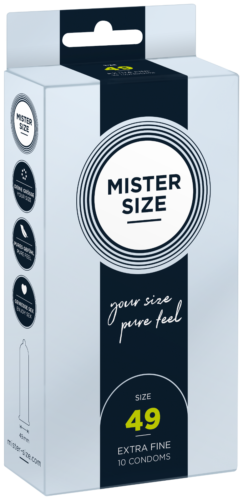 Kondome Größe Trim Pack Fit Small Snug Mister Tailored Latex Slimmer 47mm 69mm - Bild 9 von 24