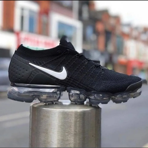 Nike Air Vapormax Flyknit 2.0 Black Shoes for Men - Picture 1 of 6