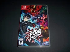 Authentic Replacement Case ONLY for PERSONA 5 STRIKERS - Nintendo Switch Box