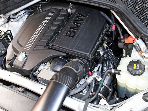 Tubo de carga lateral frío HPS Intercooler para BMW 11-18 X5 3.0L Turbo N55 F15 NEGRO - Imagen 3 de 3