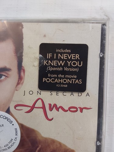 Amor by Jon Secada (CD, Nov-1995, SBK Records) - Picture 3 of 11