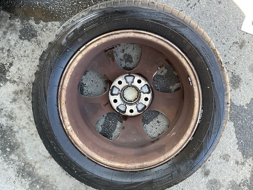 3 CERCHI COMPLETI CON PNEUMATICO 205/55/R16 PER KIA VENGA 2010 529101P100 - Imagen 7 de 8