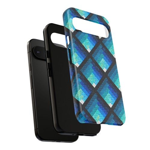 Vibrant Diamonds Quilted Google Pixel Tough Cases - 第 25/131 張圖片