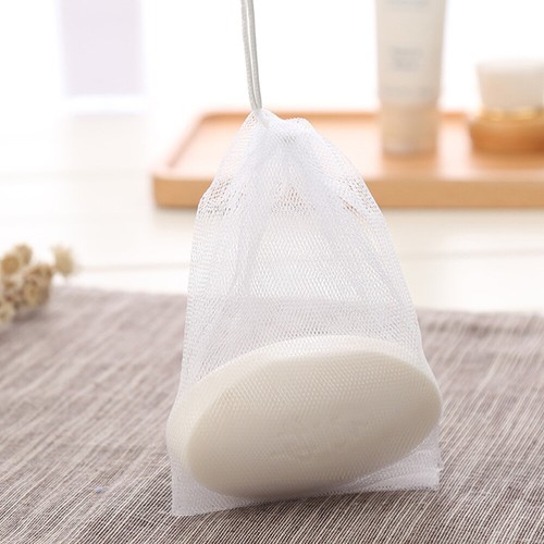 10Pcs Foaming Mesh Nylon Mesh Soap Bags Mesh Toiletry Bag Mesh Travel Pouches - 第 8/12 張圖片