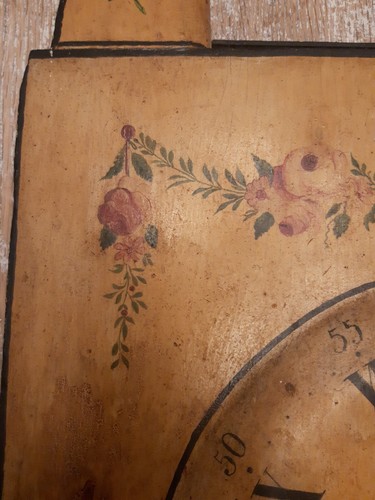 Esfera original de un reloj de flauta Biedermeier alrededor de 1840 - Imagen 6 de 17