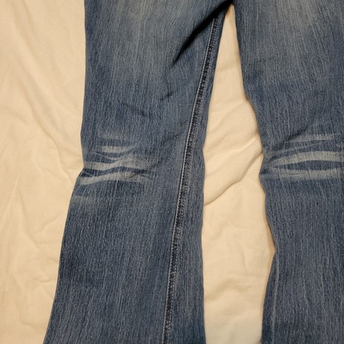 SO Denim Blue Jeans Size 7 Youth - Style: DJBS31250 - Flare - 78% Cotton - Picture 20 of 24