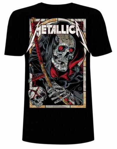 Official Metallica T Shirt Death Reaper Black Classic Rock Metal Band Tee - Picture 2 of 6