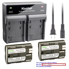 BP-511 Battery or Rapid Charger for Canon BP511A BP-508 BP-512A BP-522 BP-535