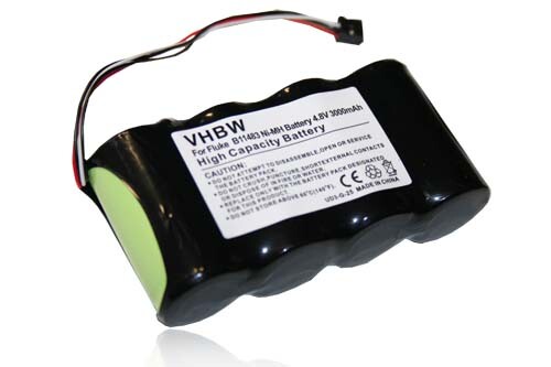 Akku für Fluke 43B 125 003S 120 43 125 3000mAh - Bild 1 von 1