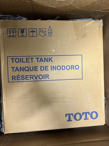 Toto ST243E#01 Entrada Close Coupled Elongated Toilet Tank and Cover, White - Picture 2 of 3