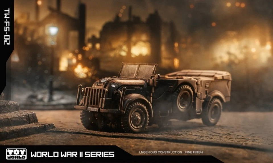 Toyworld TW-FS-02 Вторая мировая война серия Sizzle Transform Toys экшн-фигурка ПОПУЛЯРНАЯ! - Изображение 4 из 4