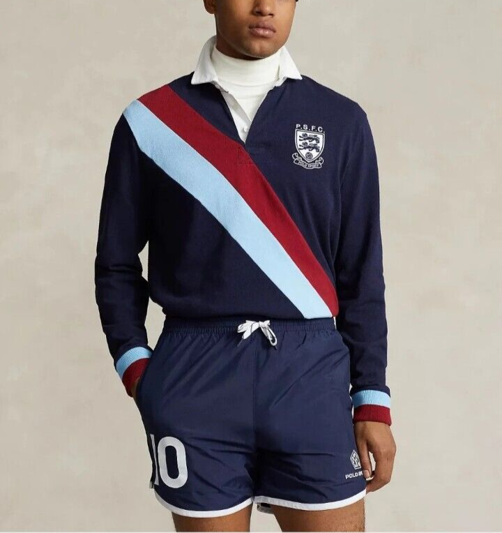 ウェア POLO RALPH LAUREN Classic fit rugby Polo Ralph Lauren Classic Fit Polo Sport Mesh Rugby Shirt