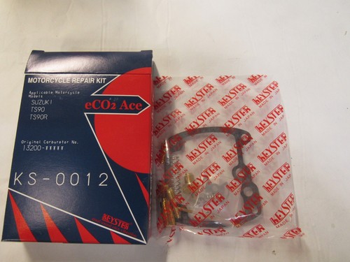 SUZUKI TC90 TS90 HONCHO KEYSTER CARBURETOR REPAIR REBUILD KIT 1970 - 1972