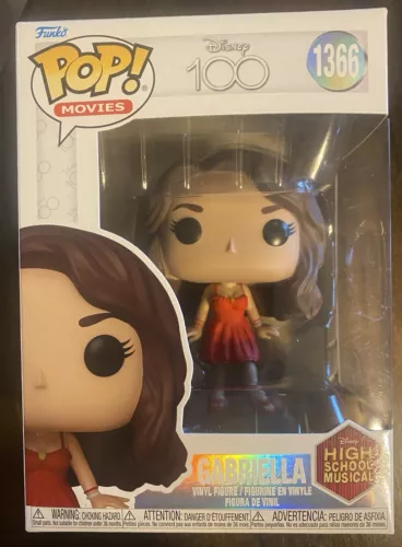 Funko Pop! Disney 100 -High School Musical Gabriella #1366 With Protector