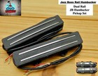 G.M. Jazz Bass Dual Rail Humbucker Pickup Set