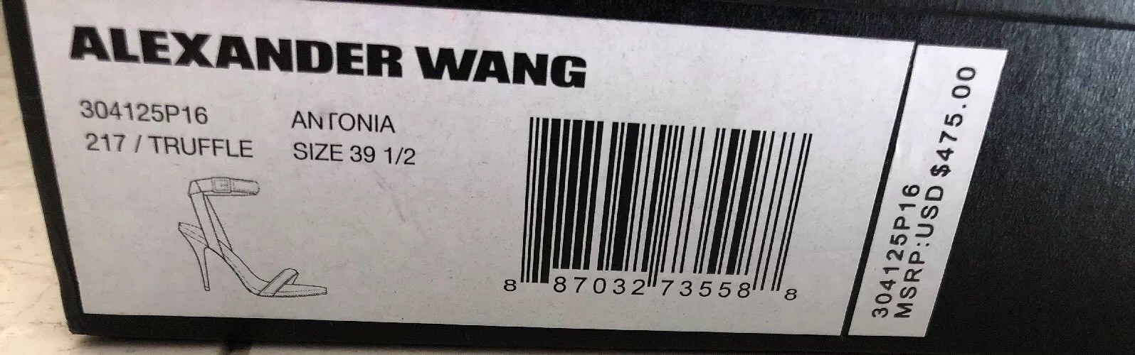 Alexander Wang Beige Gamuza Tobillo-Correa Antonia Talón Sandalias 39 1 2 dd88f7 Alexander Wang Beige Gamuza Tobillo-Correa Antonia Talón Sandalias 39 1 2 dd88f7