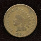1865 USA One Cent    C10
