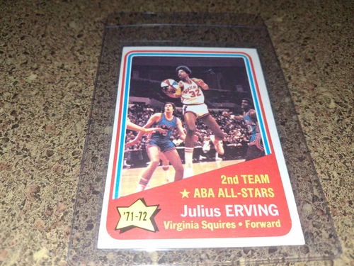 1972 Topps Bskt #255 Julius Erving