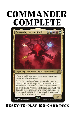 Omnath, Locus of All GOLD CARDS FIVE COLOR Magic MTG Custom Commander Deck | eBay Omnath, Locus of All GOLD CARDS FIVE COLOR Magic MTG Custom Commander Deck | eBay
