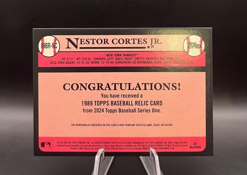 2024 Topps Series 1 Topps Baseball Relic 1989 89BR & MLM - Pick your Card - Picture 21 of 45
