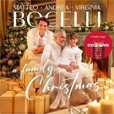 Bocelli - A Family Christmas Andrea Matteo Virginia (CD) NEW Sealed Free Ship