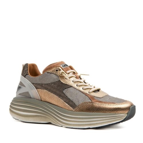 COMODA Y ELEGANTE DEPORTIVA MUJER CETTI 1347 METAL CHAMPAGNE - Imagen 2 de 6